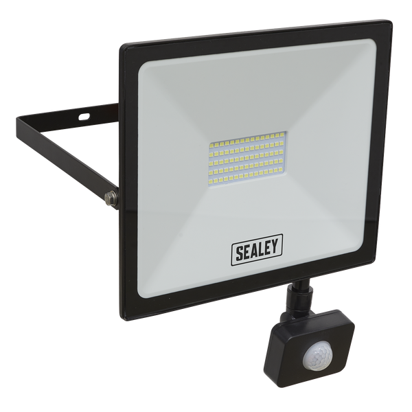 Sealey LED113PIR 50W SMD LED Extra Slim Floodlight with PIR Sensor