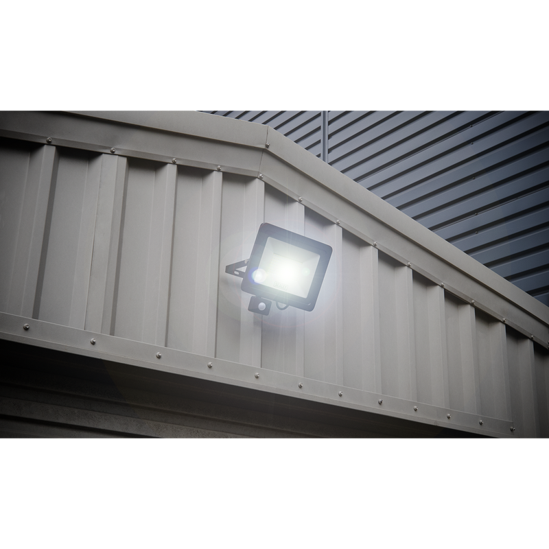 Sealey LED115PIR 100W SMD LED Extra Slim Floodlight with PIR Sensor