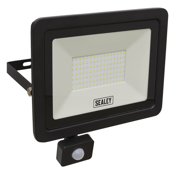 Sealey LED115PIR 100W SMD LED Extra Slim Floodlight with PIR Sensor