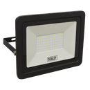 Sealey LED115 100W SMD LED Extra Slim Floodlight with Wall Bracket