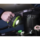 Sealey LED1400P 360‚Äö√†√∂‚àö√°¬¨¬®‚Äö√†√ª 14W COB LED Rechargeable Pocket Floodlight with Magnet - Green