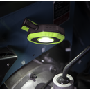 Sealey LED1400P 360‚Äö√†√∂‚àö√°¬¨¬®‚Äö√†√ª 14W COB LED Rechargeable Pocket Floodlight with Magnet - Green