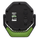 Sealey LED1400P 360‚Äö√†√∂‚àö√°¬¨¬®‚Äö√†√ª 14W COB LED Rechargeable Pocket Floodlight with Magnet - Green