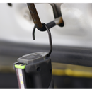 Sealey LED1801 12 SMD LED & 1W SMD LED Rechargeable Slim Folding Inspection Light