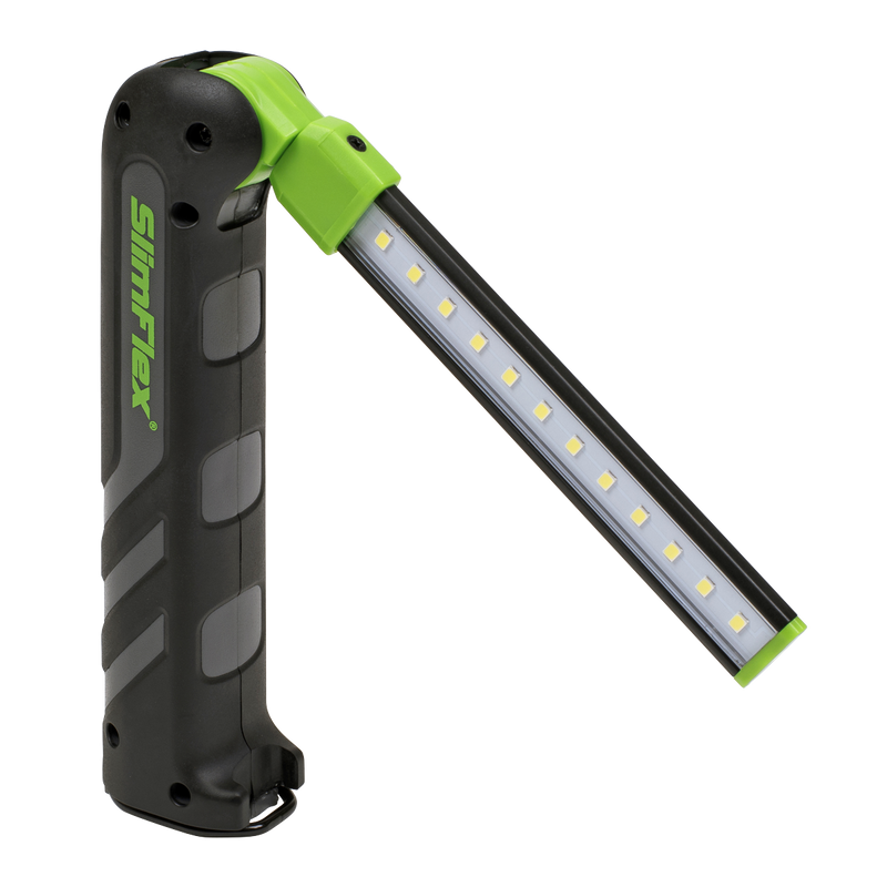 Sealey LED1801 12 SMD LED & 1W SMD LED Rechargeable Slim Folding Inspection Light