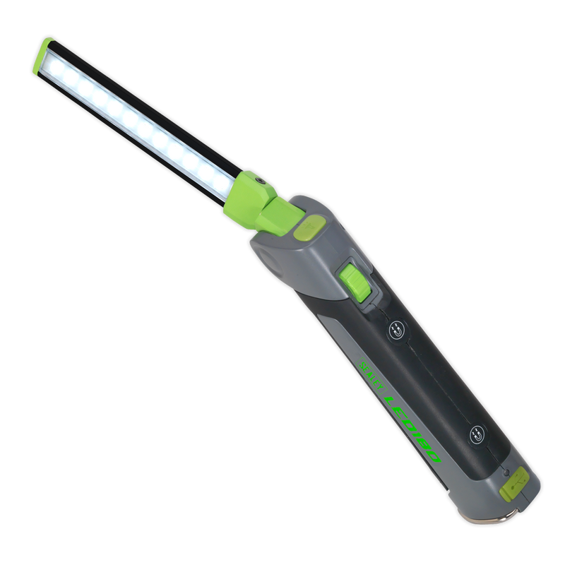 Sealey LED180 12 SMD & 1W SMD LED Rechargeable Slim Inspection Light