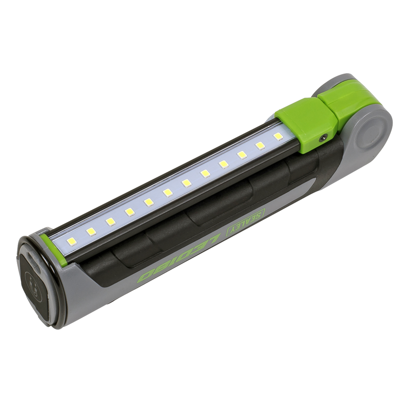 Sealey LED180 12 SMD & 1W SMD LED Rechargeable Slim Inspection Light