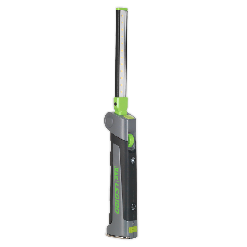 Sealey LED180 12 SMD & 1W SMD LED Rechargeable Slim Inspection Light