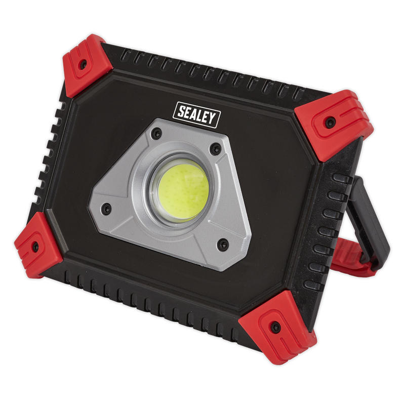 Sealey LED184 20W COB LED Rechargeable Portable Floodlight & Power Bank