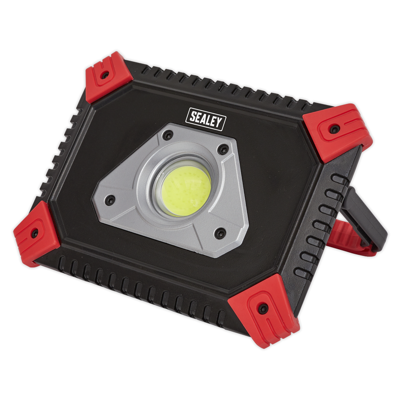 Sealey LED184 20W COB LED Rechargeable Portable Floodlight & Power Bank