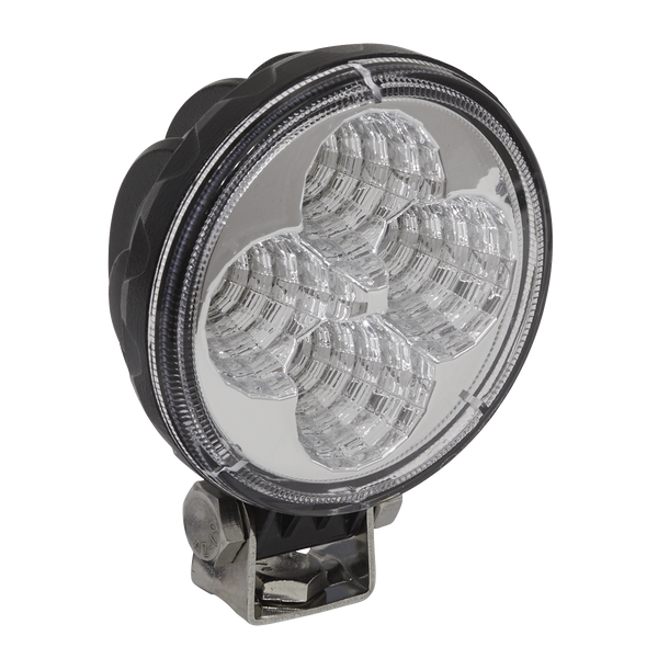 Sealey LED1R 12W SMD LED Mini Round Work Light with Mounting Bracket