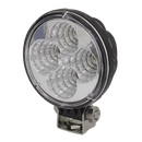 Sealey LED1R 12W SMD LED Mini Round Work Light with Mounting Bracket