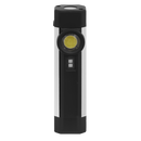 Sealey LED220UV 3W COB & 1 SMD LED Rechargeable Aluminium Pocket Light with UV