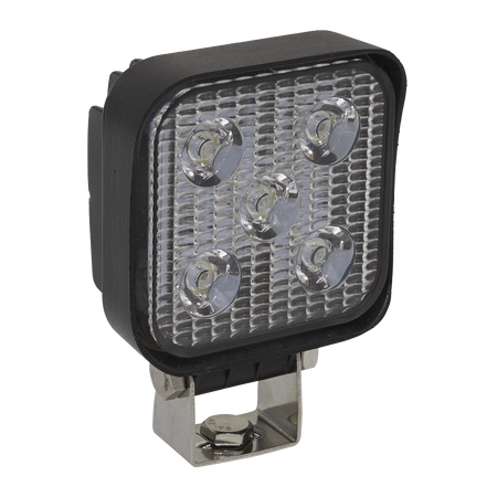 Sealey LED2S 15W SMD LED Mini Square Work Light with Mounting Bracket