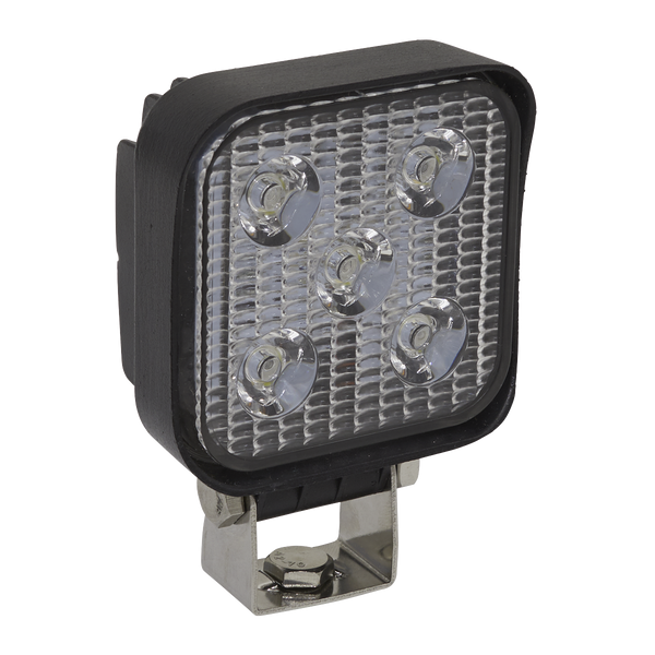 Sealey LED2S 15W SMD LED Mini Square Work Light with Mounting Bracket
