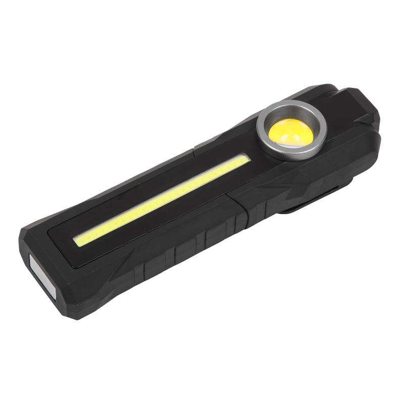 Sealey LED316  Rechargeable 3-in-1 Inspection Light 5W COB & 3W SMD LED