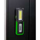 Sealey LED318G 5W COB & 3W SMD LED Rechargeable Inspection Light with Power Bank - Green
