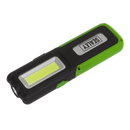 Sealey LED318G 5W COB & 3W SMD LED Rechargeable Inspection Light with Power Bank - Green