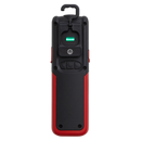 Sealey LED318R 5W COB & 3W SMD LED Rechargeable Inspection Light with Power Bank - Red