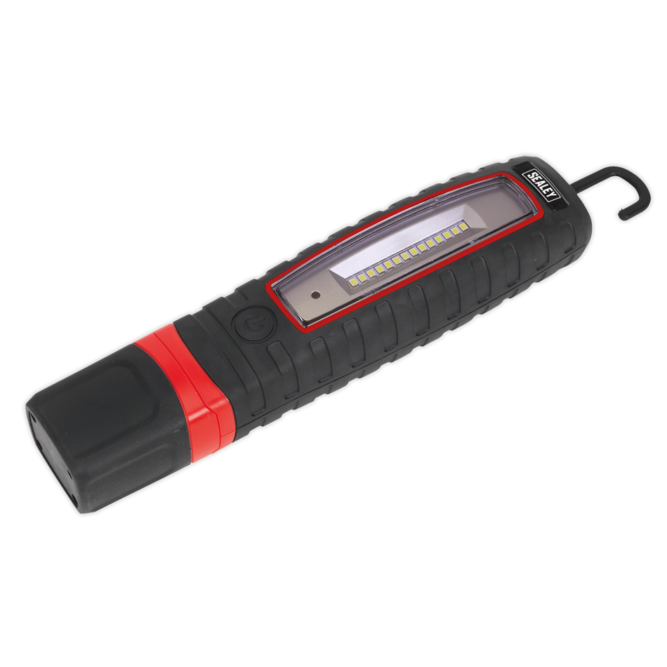 Sealey LED360 360‚Äö√Ñ√∂‚àö‚Ä†‚àö‚àÇ‚Äö√†√∂‚àö¬∞¬¨¬®¬¨¬Æ‚Äö√Ñ√∂‚àö‚Ä†‚àö¬™ 14 SMD LED & 3W SMD LED Lithium-ion Rechargeable Inspection Light