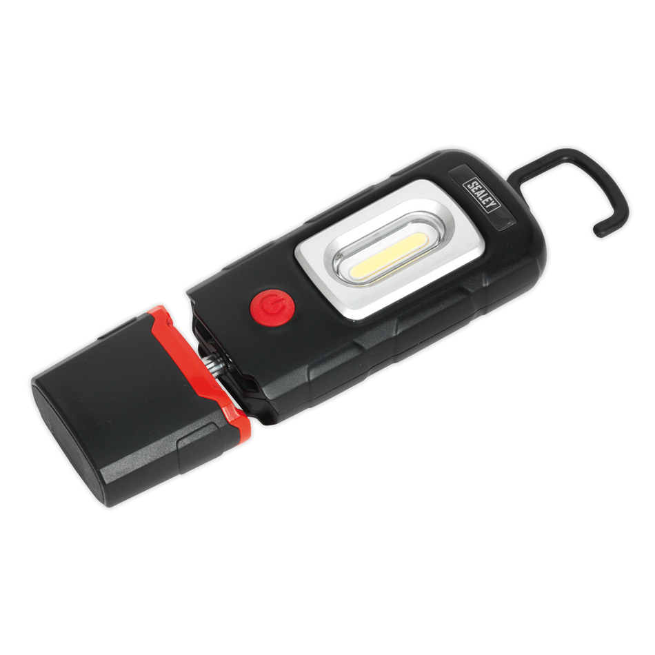 Sealey LED3601 360‚Äö√Ñ√∂‚àö‚Ä†‚àö‚àÇ‚Äö√†√∂‚àö¬∞¬¨¬®¬¨¬Æ‚Äö√Ñ√∂‚àö‚Ä†‚àö¬™ 3W COB & 1W SMD LED Rechargeable Lithium-Polymer Inspection Light