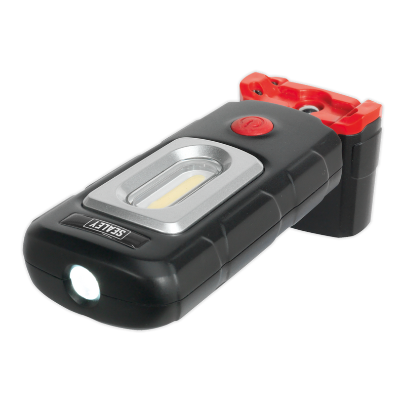Sealey LED3601 360‚Äö√†√∂‚àö√°¬¨¬®‚Äö√†√ª 3W COB & 1W SMD LED Rechargeable Lithium-Polymer Inspection Light