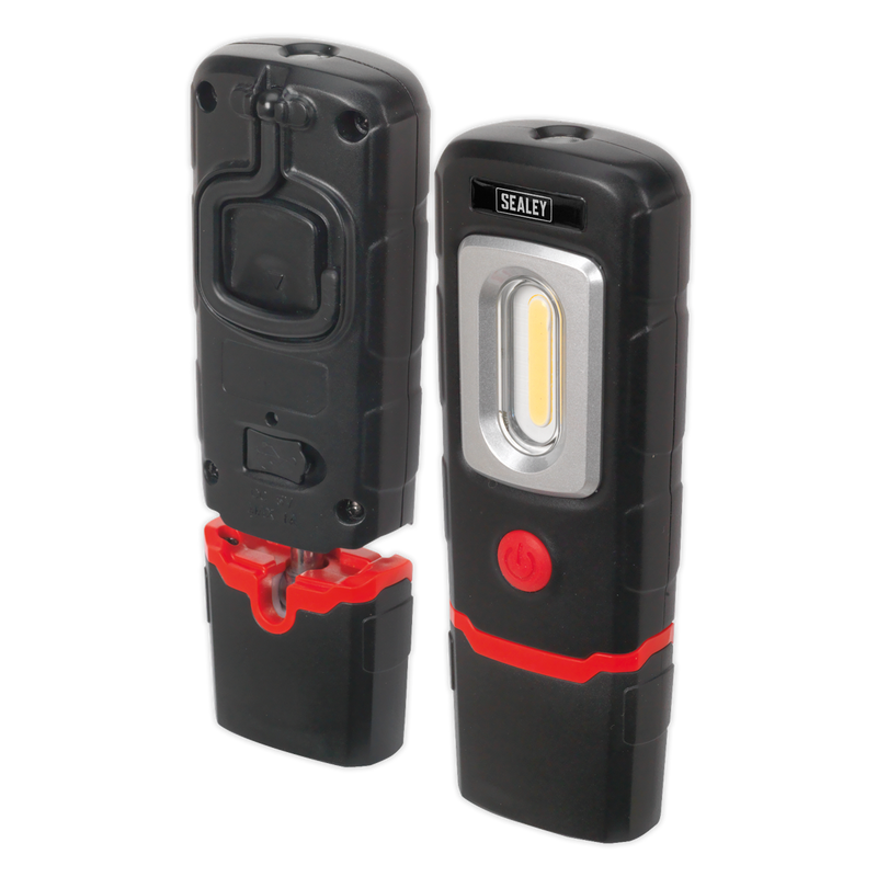 Sealey LED3601 360‚Äö√†√∂‚àö√°¬¨¬®‚Äö√†√ª 3W COB & 1W SMD LED Rechargeable Lithium-Polymer Inspection Light