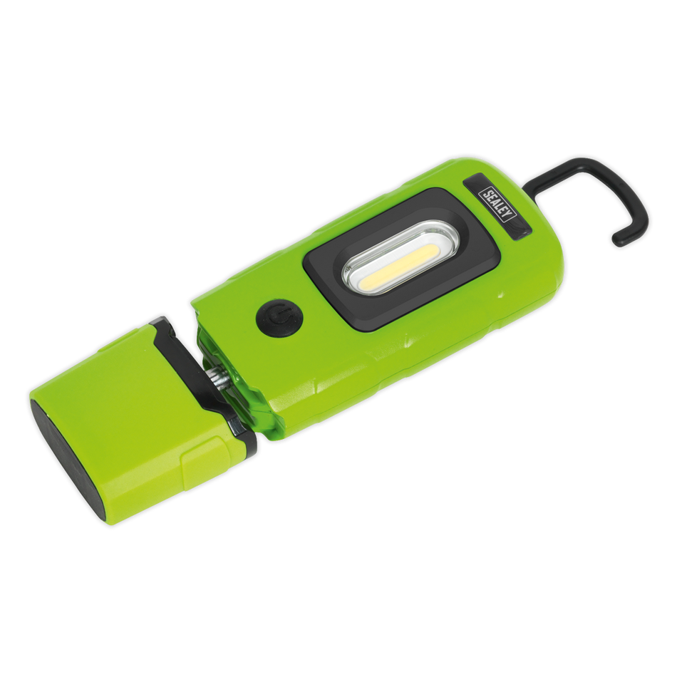 Sealey LED3601G 360‚Äö√Ñ√∂‚àö‚Ä†‚àö‚àÇ‚Äö√†√∂‚àö¬∞¬¨¬®¬¨¬Æ‚Äö√Ñ√∂‚àö‚Ä†‚àö¬™ 3W COB & 1W SMD LED Rechargeable Inspection Light