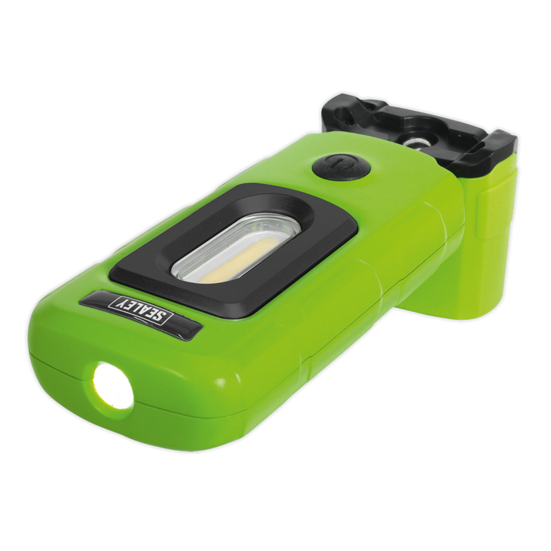 Sealey LED3601G 360‚Äö√†√∂‚àö√°¬¨¬®‚Äö√†√ª 3W COB & 1W SMD LED Rechargeable Inspection Light