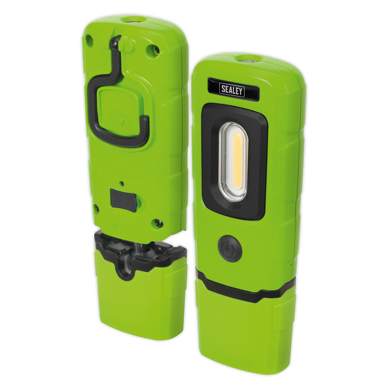 Sealey LED3601G 360‚Äö√†√∂‚àö√°¬¨¬®‚Äö√†√ª 3W COB & 1W SMD LED Rechargeable Inspection Light