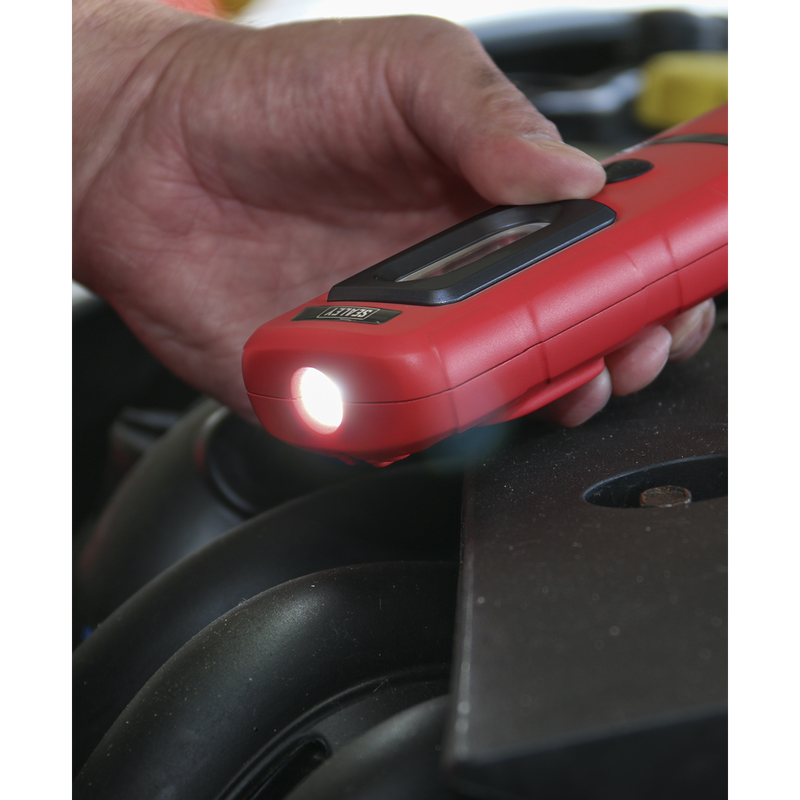 Sealey LED3601R 360‚Äö√†√∂‚àö√°¬¨¬®‚Äö√†√ª 3W COB & 1W SMD LED Rechargeable Inspection Light