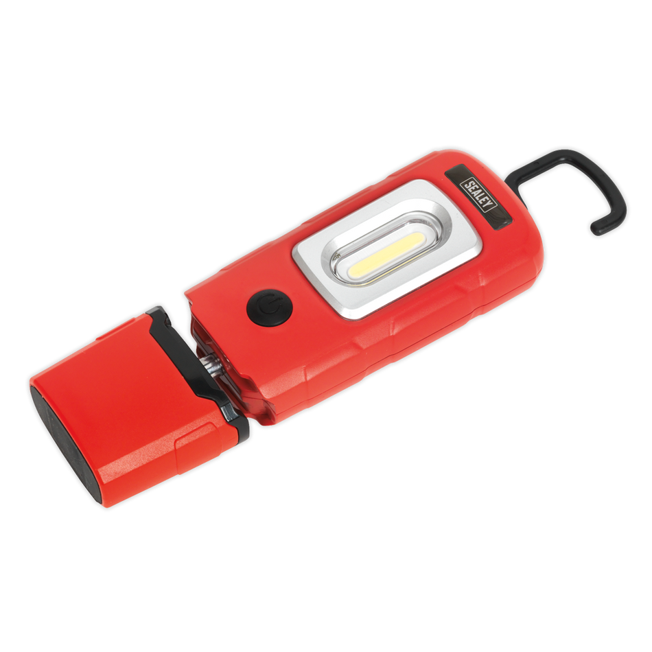 Sealey LED3601R 360‚Äö√Ñ√∂‚àö‚Ä†‚àö‚àÇ‚Äö√†√∂‚àö¬∞¬¨¬®¬¨¬Æ‚Äö√Ñ√∂‚àö‚Ä†‚àö¬™ 3W COB & 1W SMD LED Rechargeable Inspection Light