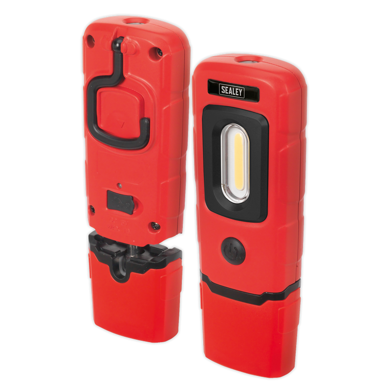 Sealey LED3601R 360‚Äö√†√∂‚àö√°¬¨¬®‚Äö√†√ª 3W COB & 1W SMD LED Rechargeable Inspection Light