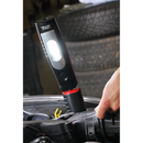 Sealey LED3602 360‚Äö√†√∂‚àö√°¬¨¬®‚Äö√†√ª 7 SMD LED & 3W SMD LED Rechargeable Lithium-ion Inspection Light
