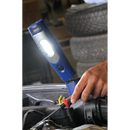 Sealey LED3602B 360‚Äö√†√∂‚àö√°¬¨¬®‚Äö√†√ª 7 SMD & 3W SMD LED Rechargeable Lithium-ion Inspection Light