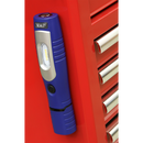 Sealey LED3602B 360‚Äö√†√∂‚àö√°¬¨¬®‚Äö√†√ª 7 SMD & 3W SMD LED Rechargeable Lithium-ion Inspection Light
