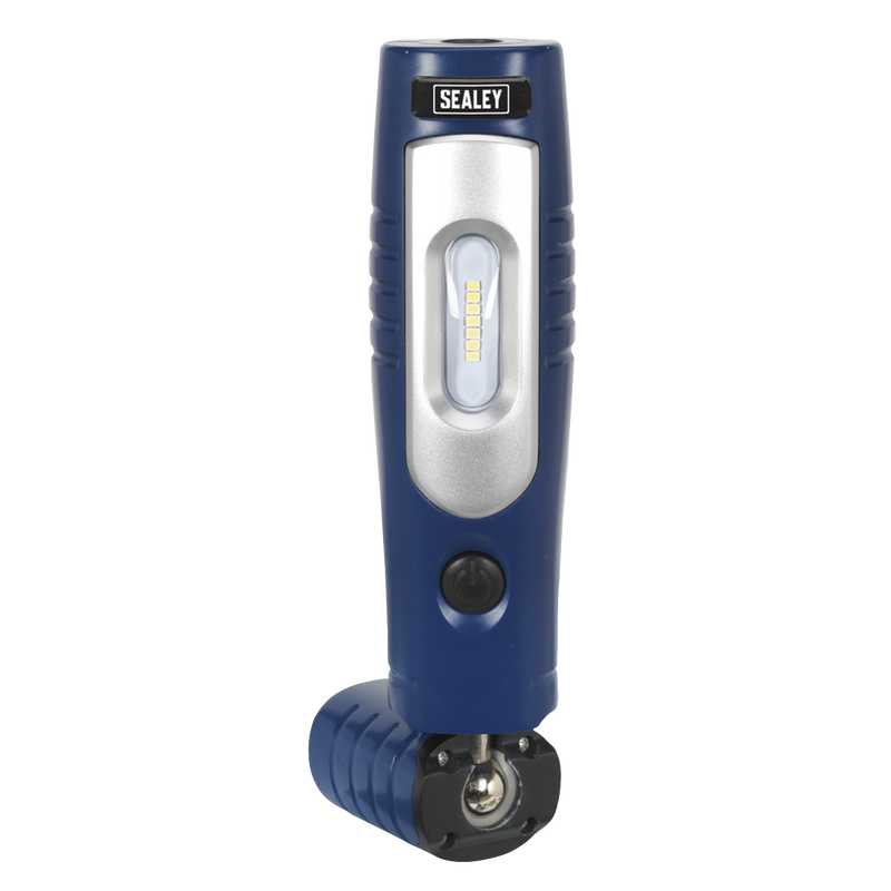Sealey LED3602B 360‚Äö√†√∂‚àö√°¬¨¬®‚Äö√†√ª 7 SMD & 3W SMD LED Rechargeable Lithium-ion Inspection Light