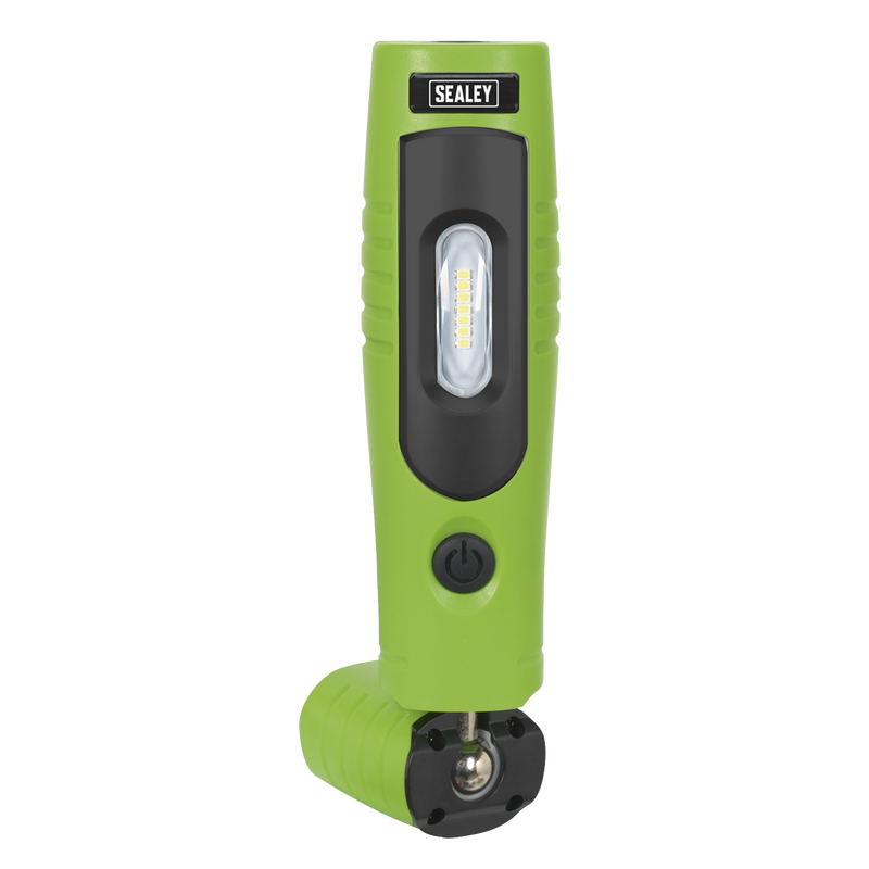 Sealey LED3602G 360‚Äö√†√∂‚àö√°¬¨¬®‚Äö√†√ª 7 SMD & 3W SMD LED Rechargeable Inspection Light