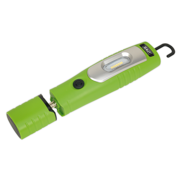 Sealey LED3602G 360‚Äö√†√∂‚àö√°¬¨¬®‚Äö√†√ª 7 SMD & 3W SMD LED Rechargeable Inspection Light