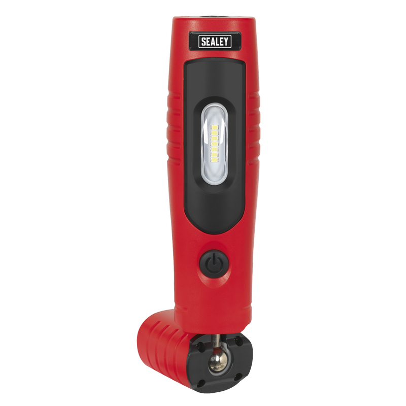 Sealey LED3602R 360‚Äö√†√∂‚àö√°¬¨¬®‚Äö√†√ª 7 SMD & 3W SMD LED Rechargeable Lithium-ion Inspection Light
