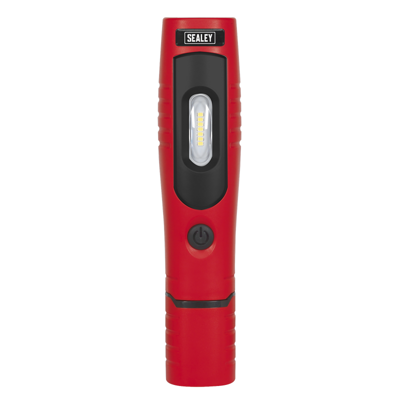 Sealey LED3602R 360‚Äö√†√∂‚àö√°¬¨¬®‚Äö√†√ª 7 SMD & 3W SMD LED Rechargeable Lithium-ion Inspection Light