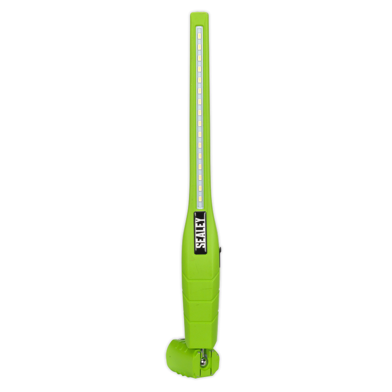 Sealey LED3604G 360‚Äö√†√∂‚àö√°¬¨¬®‚Äö√†√ª 16 SMD & 1W SMD LED Rechargeable Inspection Light - Green
