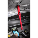 Sealey LED3604R 360‚Äö√†√∂‚àö√°¬¨¬®‚Äö√†√ª 16 SMD & 1W SMD LED Rechargeable Inspection Light - Red