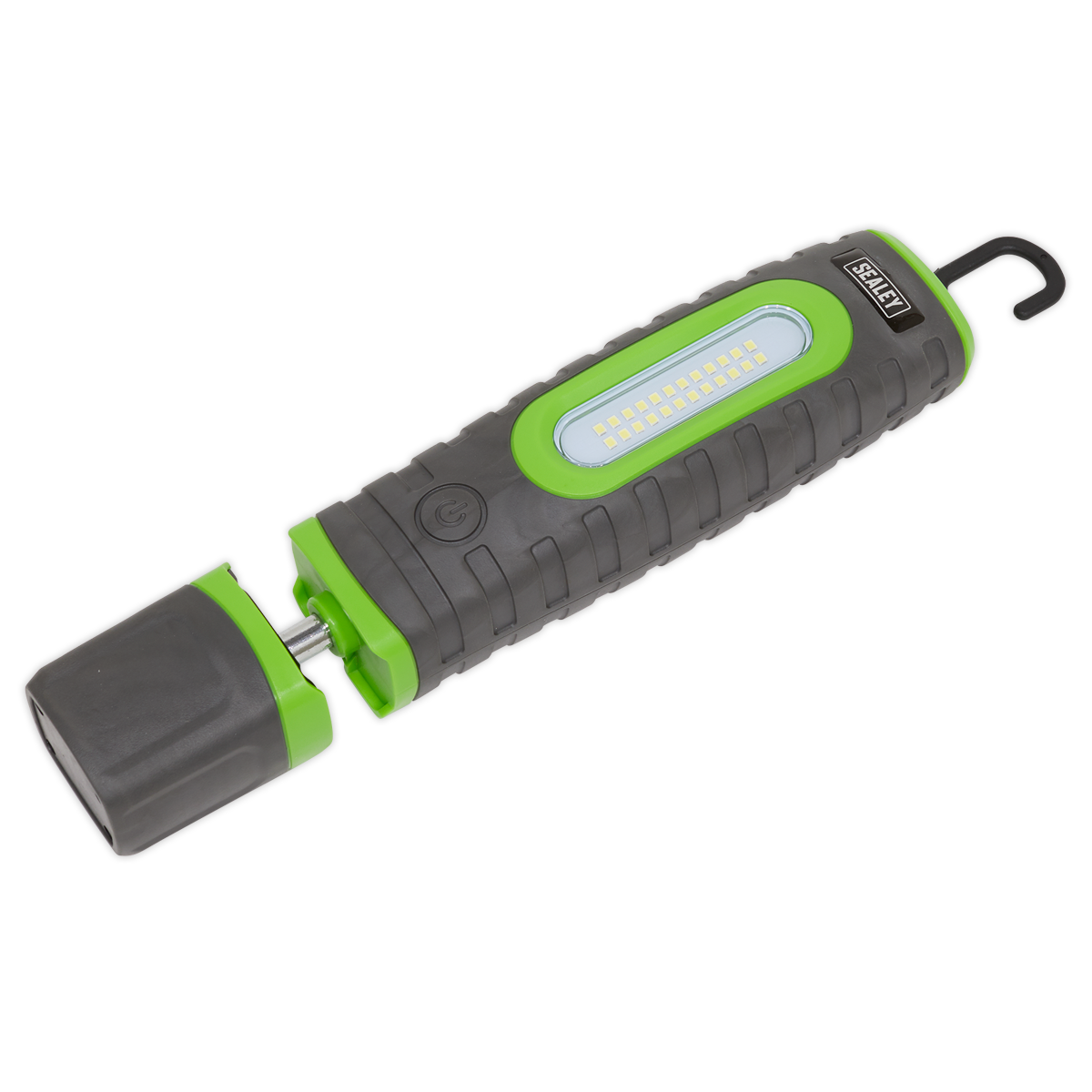 Sealey LED3606G 360‚Äö√†√∂‚àö√°¬¨¬®‚Äö√†√ª 24 SMD & 3W SMD LED Rechargeable Inspection Light - Green