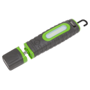 Sealey LED3606G 360‚Äö√†√∂‚àö√°¬¨¬®‚Äö√†√ª 24 SMD & 3W SMD LED Rechargeable Inspection Light - Green