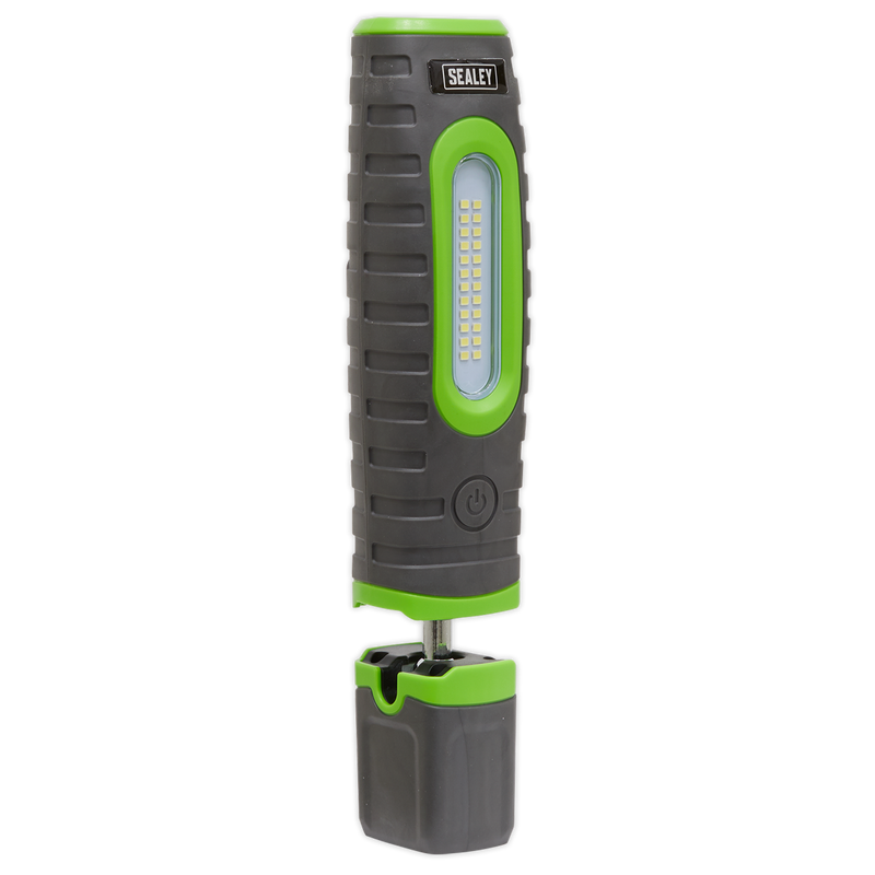 Sealey LED3606G 360‚Äö√†√∂‚àö√°¬¨¬®‚Äö√†√ª 24 SMD & 3W SMD LED Rechargeable Inspection Light - Green