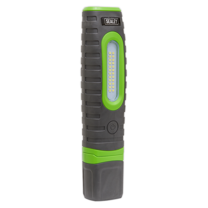 Sealey LED3606G 360‚Äö√†√∂‚àö√°¬¨¬®‚Äö√†√ª 24 SMD & 3W SMD LED Rechargeable Inspection Light - Green