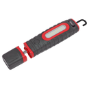 Sealey LED3606R 360‚Äö√†√∂‚àö√°¬¨¬®‚Äö√†√ª 24 SMD & 3W SMD LED Rechargeable Inspection Light - Red