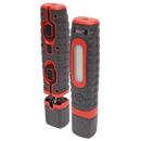 Sealey LED3606R 360‚Äö√†√∂‚àö√°¬¨¬®‚Äö√†√ª 24 SMD & 3W SMD LED Rechargeable Inspection Light - Red