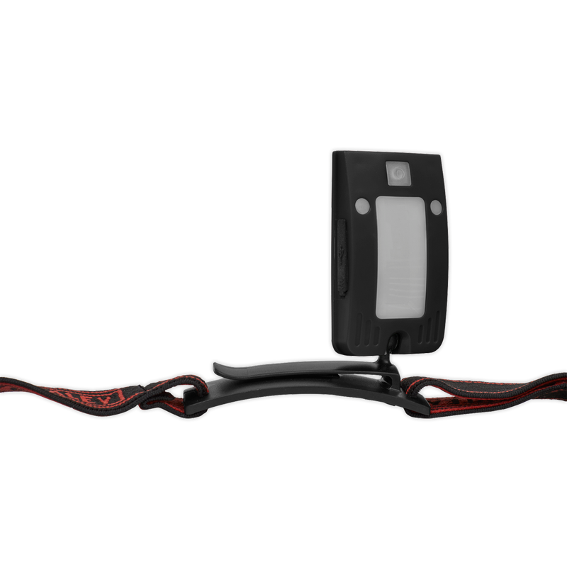 Sealey LED360HT 2W COB LED Rechargeable Head Torch with Auto-Sensor - Black